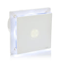 STERR BFS150LT - 150 mm Badeværelsesventilator, LED + Timer, 250 m³/h, Hvid