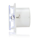 STERR BFS150LT - 150 mm Badeværelsesventilator, LED + Timer, 250 m³/h, Hvid