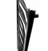 LVR12050B-3D - Sort lodret 3D radiator 120/50